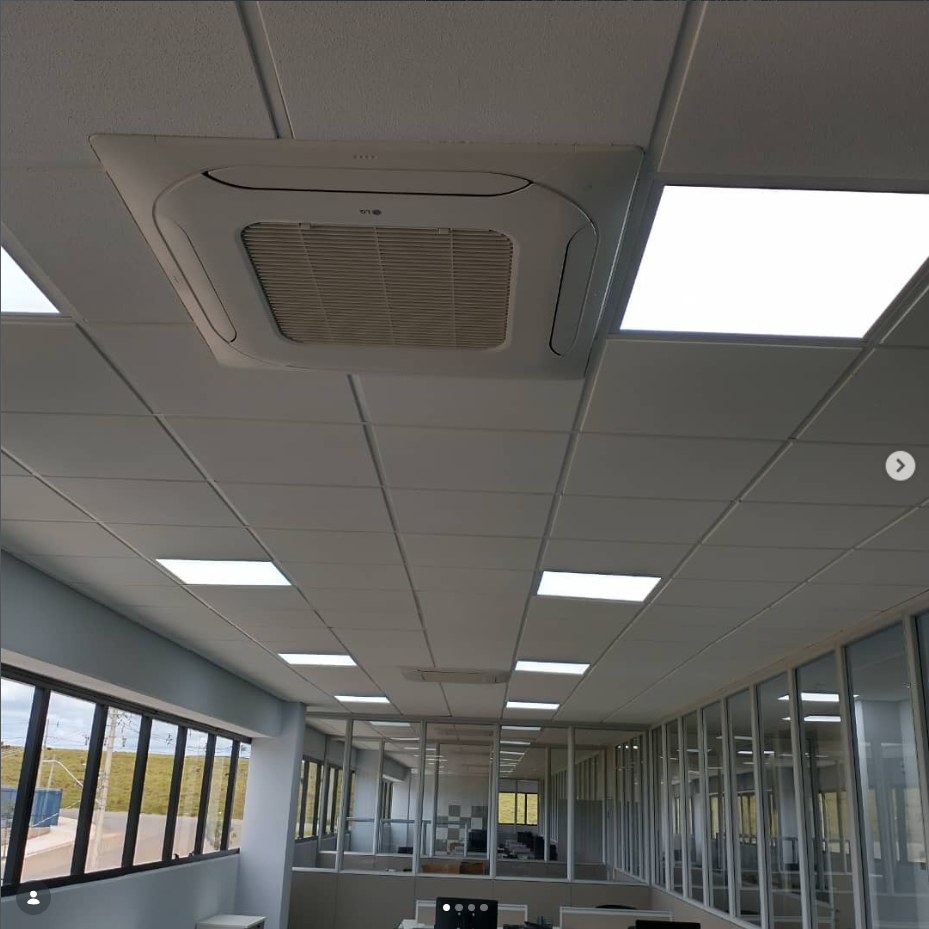 Climatização de escritório corporativo em Sorocaba